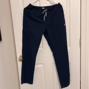 Figs Yola scrub pants size small navy